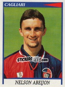Sticker Nelson Abeijon - Calciatori 1998-1999 n. 63 - Panini