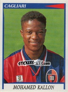 Figurina Mohamed Kallon - Calciatori 1998-1999 - Panini