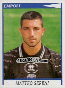 Sticker Matteo Sereni - Calciatori 1998-1999 n. 73 - Panini