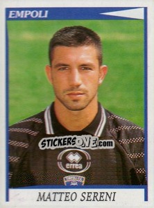 Cromo Matteo Sereni - Calciatori 1998-1999 - Panini