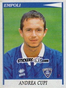 Figurina Andrea Cupi - Calciatori 1998-1999 - Panini