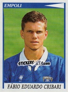 Sticker Fabio Eduardo Cribari - Calciatori 1998-1999 - Panini