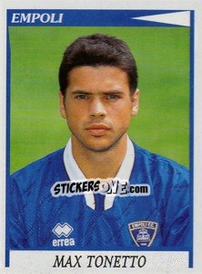 Sticker Max Tonetto - Calciatori 1998-1999 - Panini