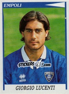 Sticker Giorgio Lucenti - Calciatori 1998-1999 n. 80 - Panini