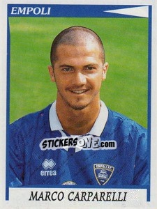 Sticker Marco Carparelli - Calciatori 1998-1999 n. 87 - Panini