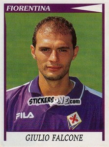 Sticker Giulio Falcone - Calciatori 1998-1999 n. 97 - Panini