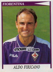 Sticker Aldo Firicano - Calciatori 1998-1999 n. 99 - Panini