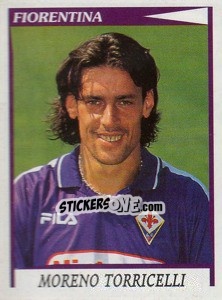 Sticker Moreno Torricelli - Calciatori 1998-1999 n. 100 - Panini