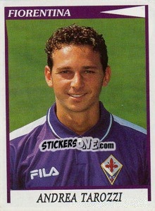 Cromo Andrea Tarozzi - Calciatori 1998-1999 - Panini