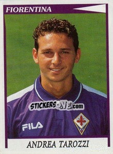 Figurina Andrea Tarozzi - Calciatori 1998-1999 - Panini