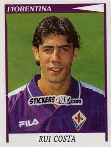 Sticker Rui Costa - Calciatori 1998-1999 n. 109 - Panini