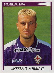 Sticker Anselmo Robbiati - Calciatori 1998-1999 n. 110 - Panini
