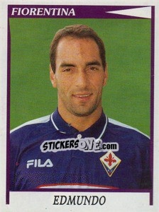 Sticker Edmundo - Calciatori 1998-1999 n. 111 - Panini