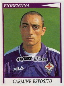 Figurina Carmine Esposito - Calciatori 1998-1999 - Panini