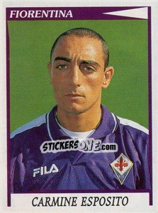 Sticker Carmine Esposito - Calciatori 1998-1999 n. 113 - Panini