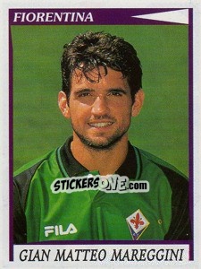 Sticker Gian Matteo Mareggini - Calciatori 1998-1999 n. 115 - Panini