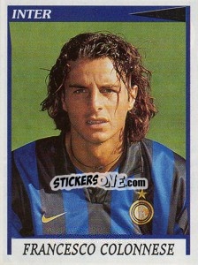 Sticker Francesco Colonnese - Calciatori 1998-1999 - Panini