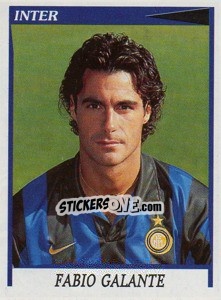 Sticker Fabio Galante - Calciatori 1998-1999 n. 121 - Panini