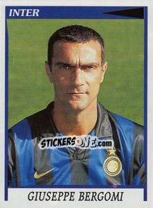 Cromo Giuseppe Bergomi - Calciatori 1998-1999 - Panini