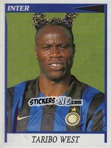 Sticker Taribo West - Calciatori 1998-1999 n. 123 - Panini