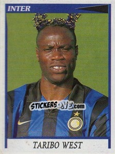 Cromo Taribo West - Calciatori 1998-1999 - Panini