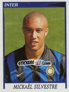 Sticker Mikael Silvestre - Calciatori 1998-1999 - Panini