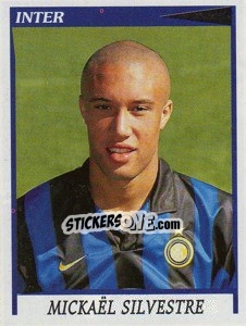 Sticker Mikael Silvestre - Calciatori 1998-1999 n. 124 - Panini