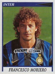 Sticker Francesco Moriero - Calciatori 1998-1999 n. 131 - Panini
