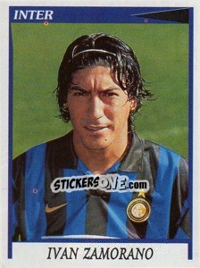 Sticker Ivan Zamorano - Calciatori 1998-1999 n. 136 - Panini