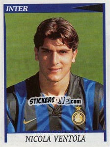 Sticker Nicola Ventola - Calciatori 1998-1999 - Panini