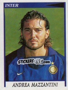 Sticker Andrea Mazzantini - Calciatori 1998-1999 - Panini