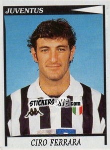 Sticker Ciro Ferrara - Calciatori 1998-1999 n. 143 - Panini