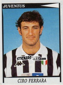 Sticker Ciro Ferrara - Calciatori 1998-1999 - Panini