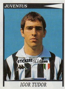 Sticker Igor Tudor - Calciatori 1998-1999 - Panini