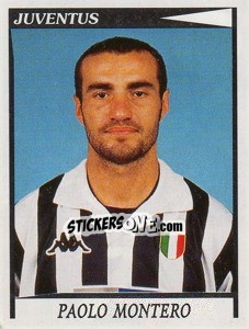 Sticker Paolo Montero - Calciatori 1998-1999 n. 147 - Panini