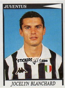 Figurina Jocelyn Blanchard - Calciatori 1998-1999 - Panini