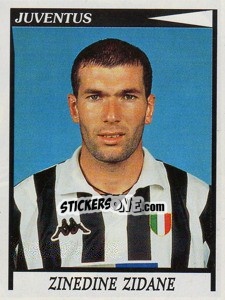 Figurina Zinedine Zidane - Calciatori 1998-1999 - Panini