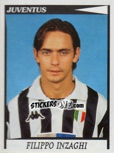 Sticker Filippo Inzaghi - Calciatori 1998-1999 - Panini