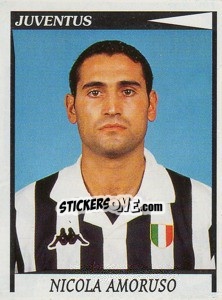 Sticker Nicola Amoruso - Calciatori 1998-1999 n. 160 - Panini