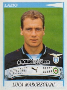 Sticker Luca Marchegiani - Calciatori 1998-1999 n. 165 - Panini