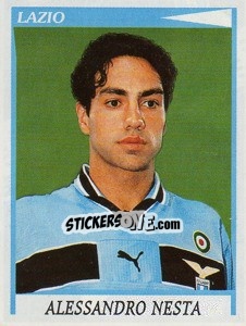 Sticker Alessandro Nesta - Calciatori 1998-1999 n. 166 - Panini