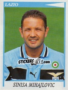 Sticker Sinisa Mihajlovic - Calciatori 1998-1999 n. 167 - Panini