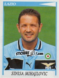 Figurina Sinisa Mihajlovic - Calciatori 1998-1999 - Panini