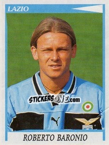 Sticker Roberto Baronio - Calciatori 1998-1999 n. 179 - Panini