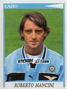 Sticker Roberto Mancini - Calciatori 1998-1999 n. 181 - Panini