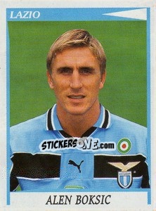 Cromo Alen Boksic - Calciatori 1998-1999 - Panini