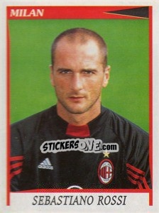 Sticker Sebastiano Rossi - Calciatori 1998-1999 n. 188 - Panini