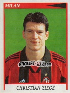 Sticker Christian Ziege - Calciatori 1998-1999 n. 192 - Panini