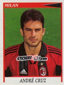 Sticker Andre Cruz - Calciatori 1998-1999 - Panini
