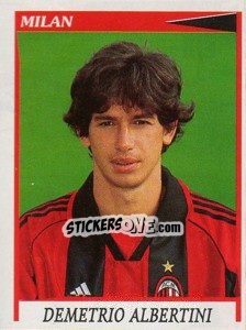 Sticker Demetrio Albertini - Calciatori 1998-1999 n. 196 - Panini